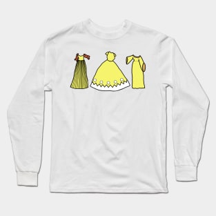 Vivid Yellow Ballgowns Long Sleeve T-Shirt